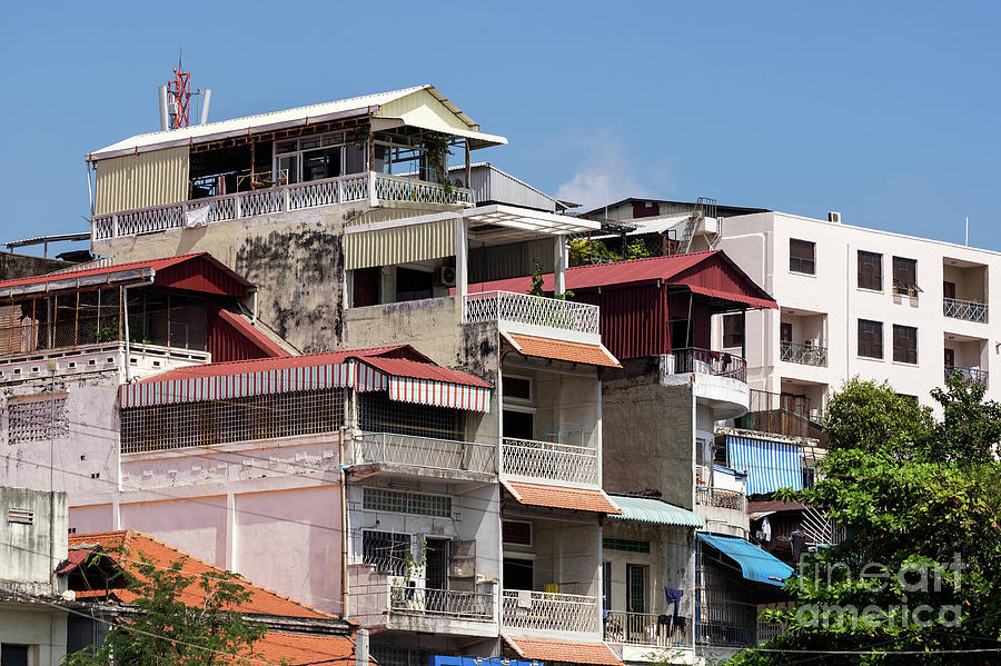 Phnom Penh Shophouse Apartments 03 Photograph by Rick Piper Photography