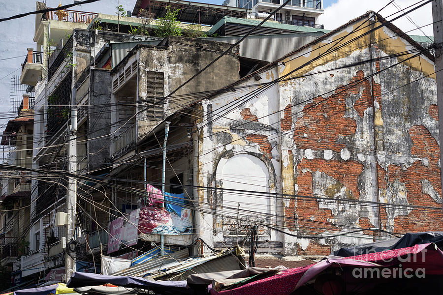 Phnom Penh Urban Decay 01 Photograph by Rick Piper Photography