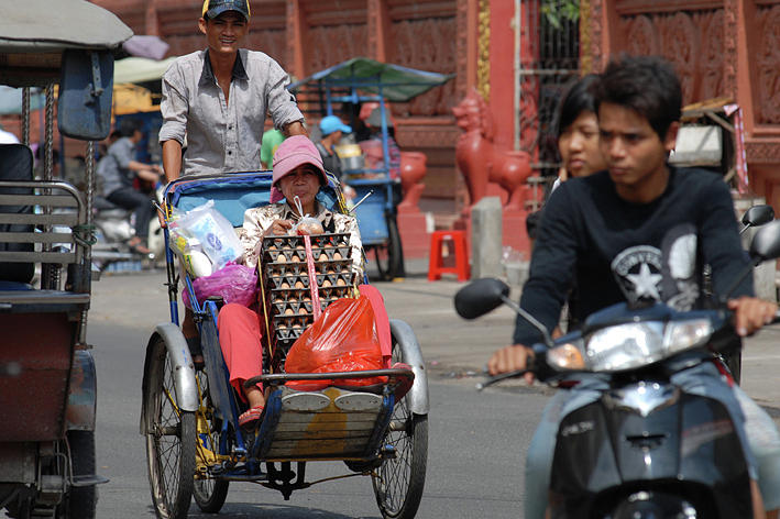 Phnon Penh Vehicles Photograph by Sergio Sato