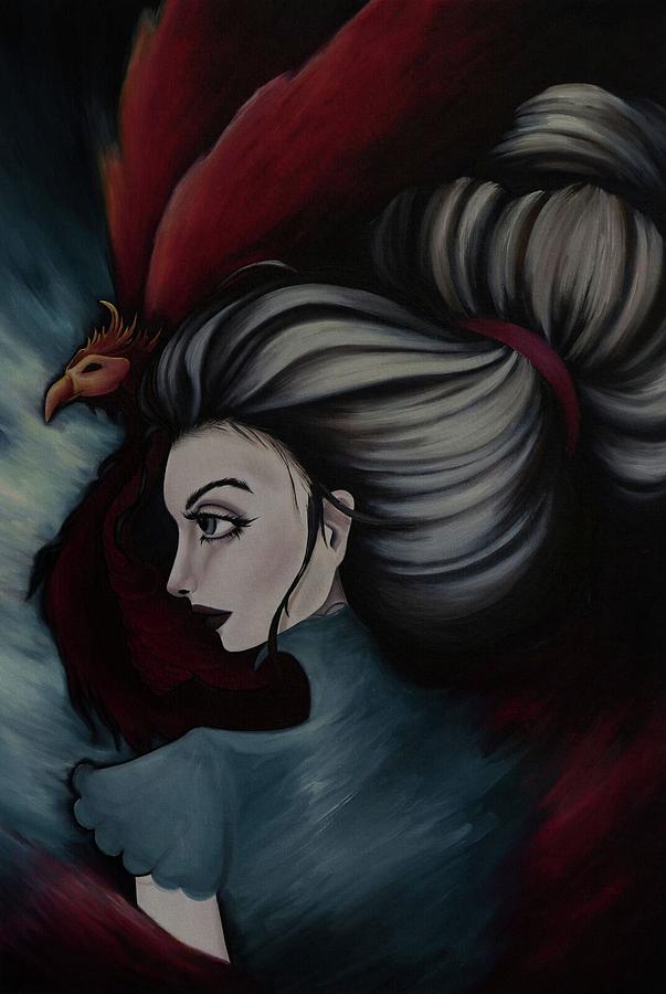 Phoenix Painting - Phoenix by Camille Singer