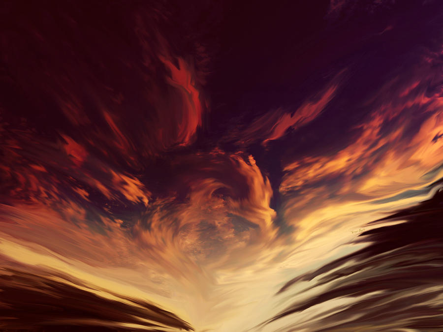 Phoenix Rising Digital Art by Ginger Repke