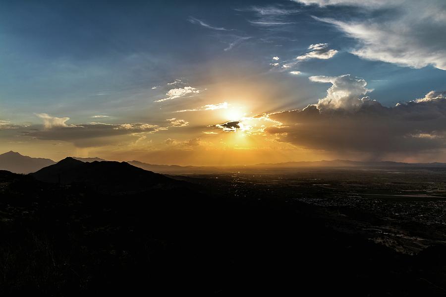 Phoenix Sunset Photograph by Mike Dunn