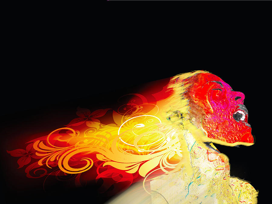 Phoenix Painting by Tony Rubino
