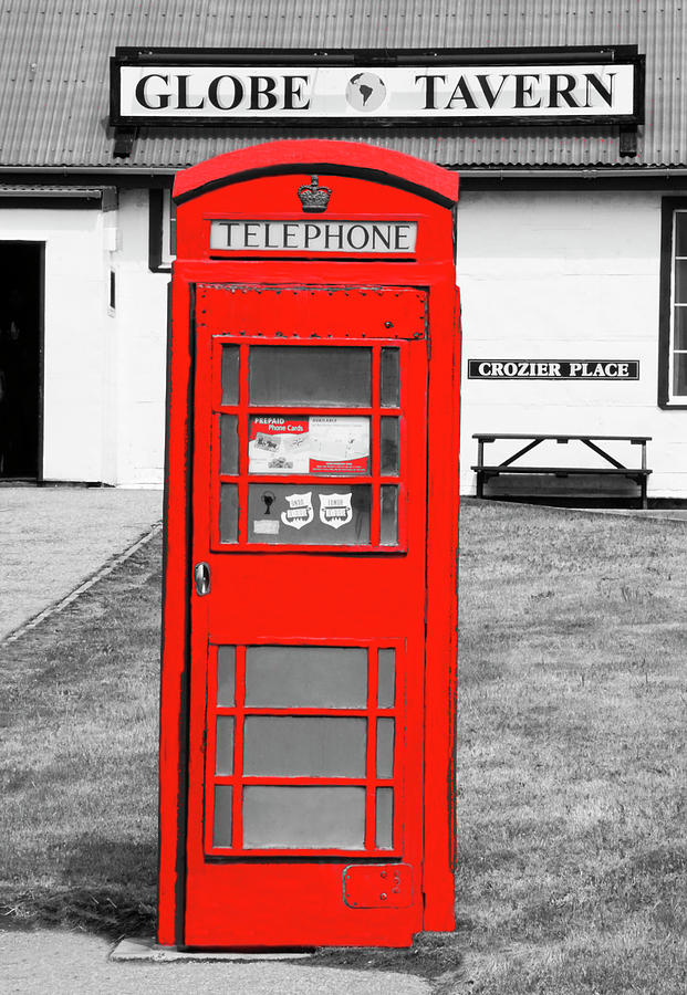 Phone Box - Red Series Photograph