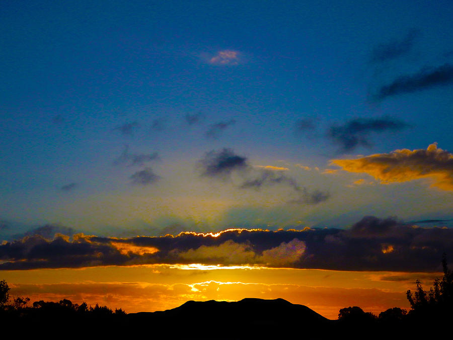 Phosphorescent Sunset Photograph by Mark Blauhoefer
