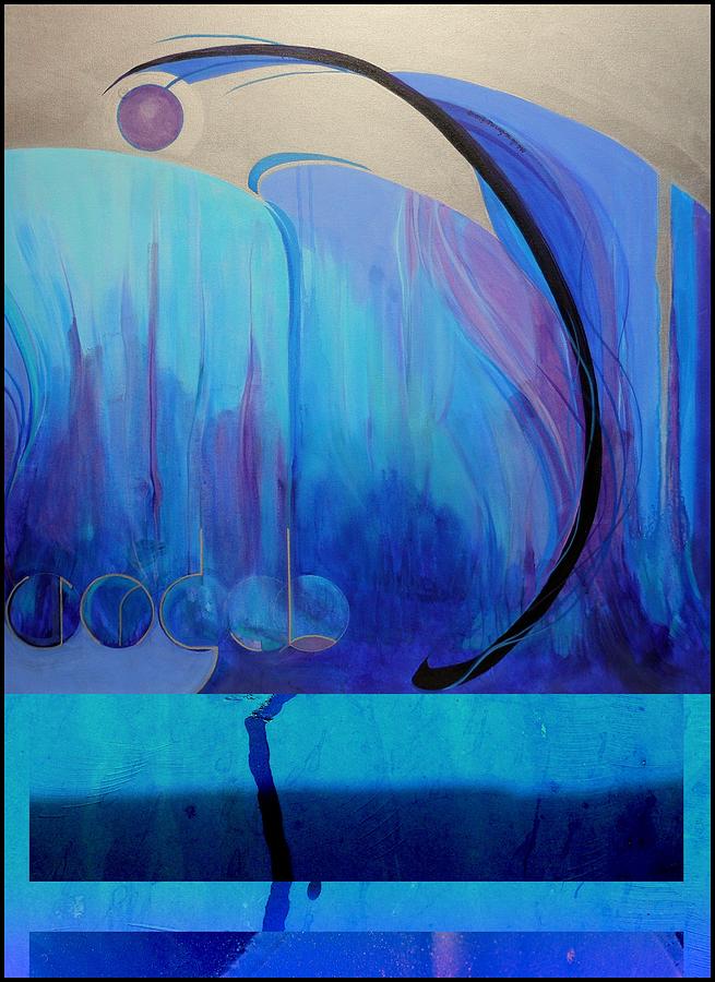 Diptych Mixed Media - pHOT 173 by Marlene Burns