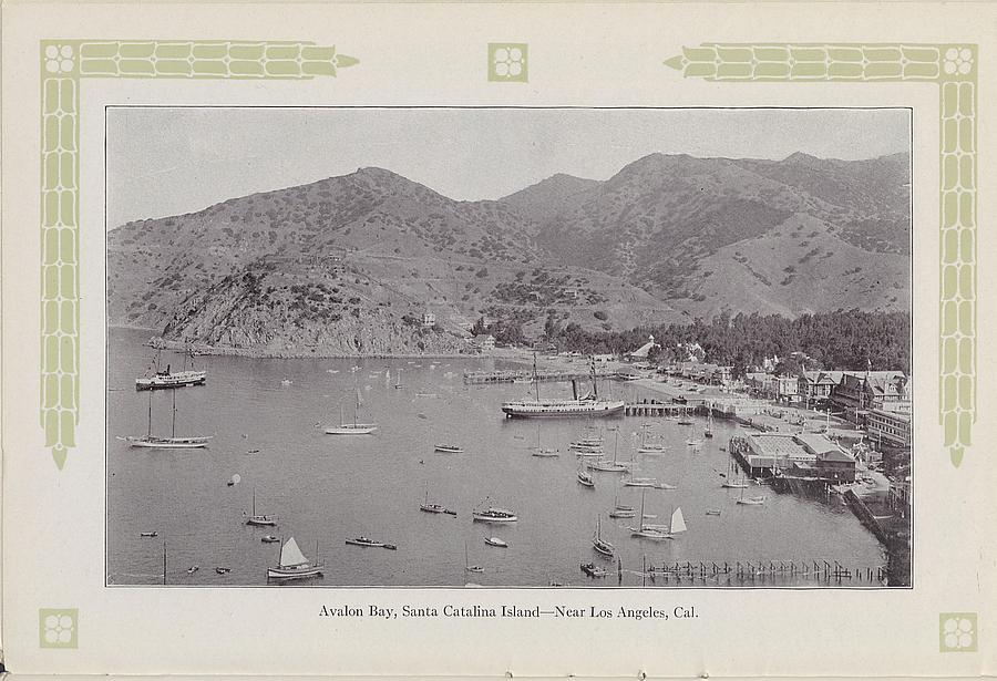 Photo of Avalon Bay From 1915 Travel and Rest in Our Wonderful West Brochure Photograph by Chicago and North Western Historical Society
