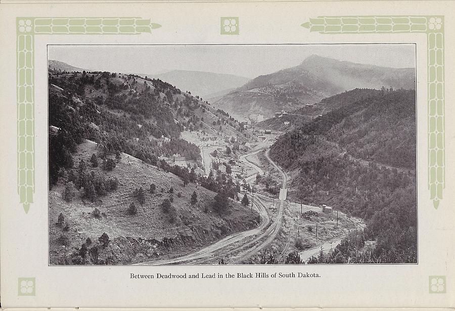 Photo of Black Hills From 1915 Travel Brochure #2 Photograph by Chicago and North Western Historical Society