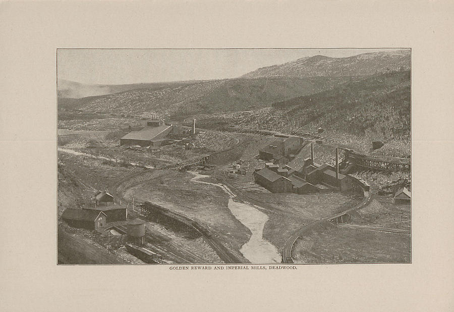 Photo of Golden Reward and Imperial Mills From 1908 Tour Guide Photograph by Chicago and North Western Historical Society