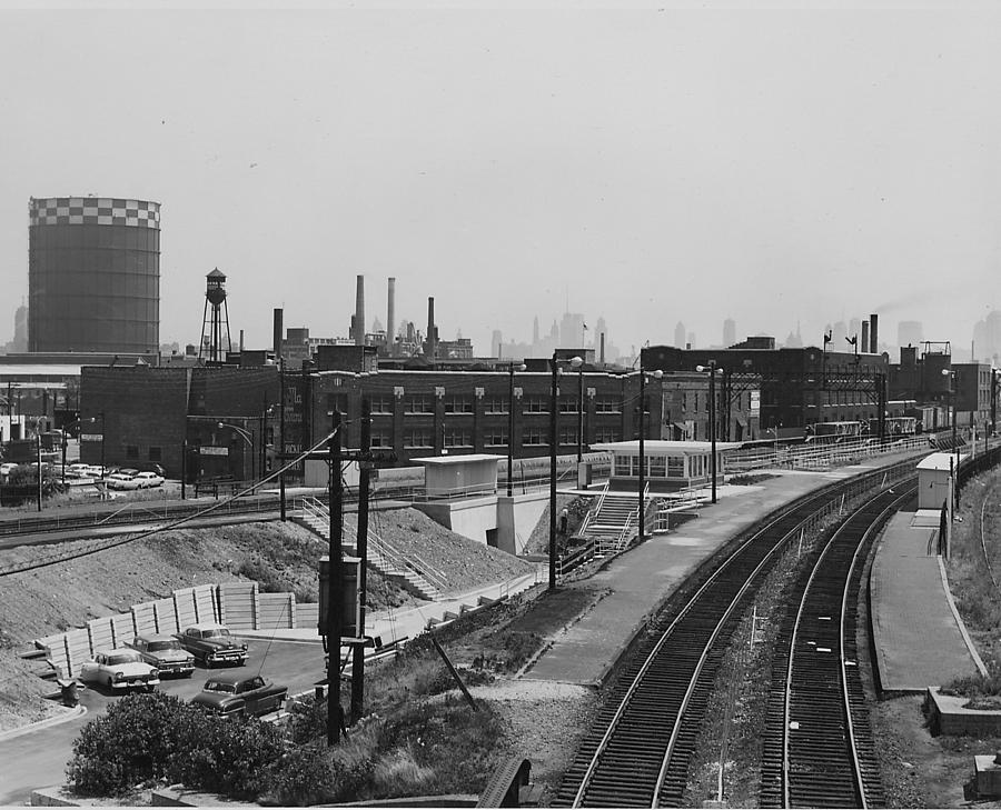 Clybourn Junction Station- 1959 #2 Photograph by Chicago and North Western Historical Society
