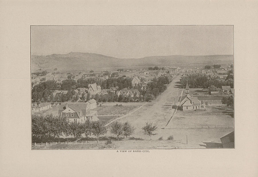 Photo of Rapid City From 1908 Tour Guide Photograph by Chicago and North Western Historical Society