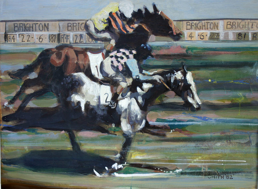 Photofinish Painting by Tom Smith
