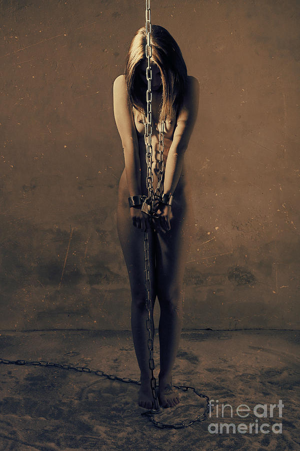 Photograph Cuffed Beauty #5155c by William Langeveld Photograph Cuffed Beauty #5155c by William Langeveld