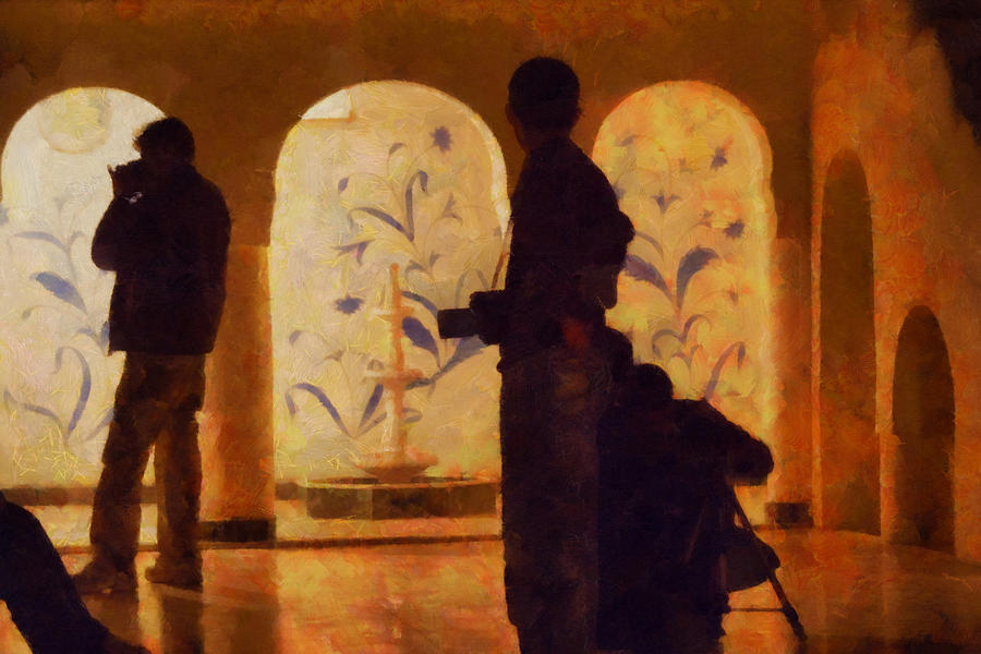 Photographers in silhouette Photograph by Ashish Agarwal
