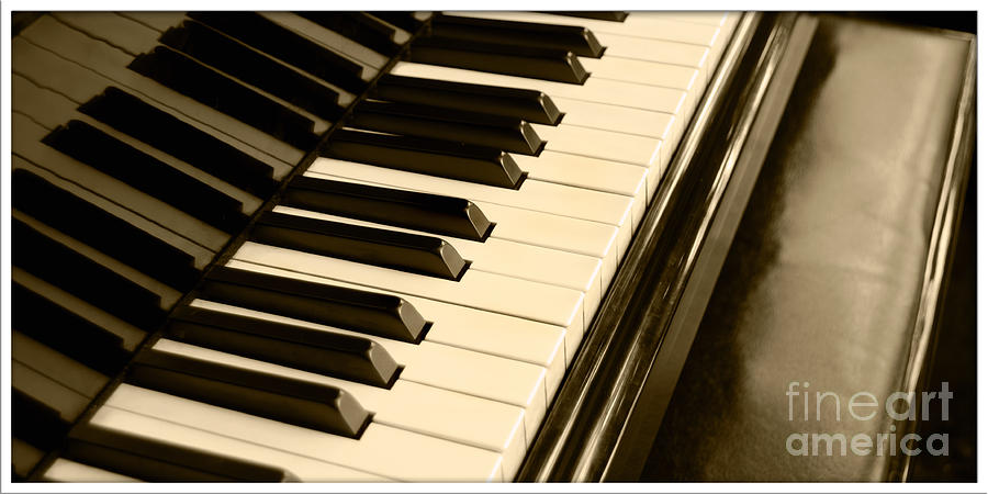 Piano Photograph by Charuhas Images