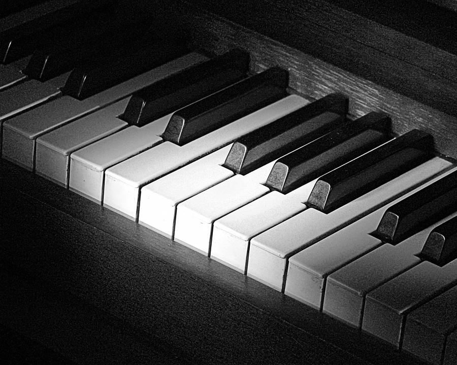 Piano Photograph by Jim Mathis
