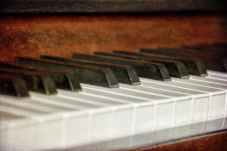 It Movie Photograph - Piano Keys by JAMART Photography
