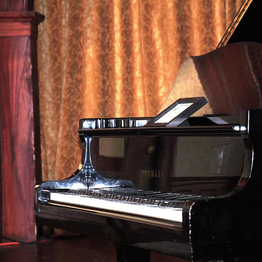 Piano Light Photograph by Jerry Sodorff