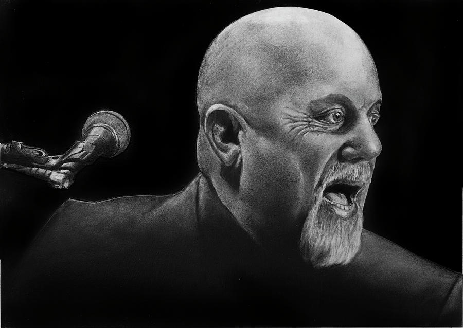 Piano Man Drawing by William Underwood