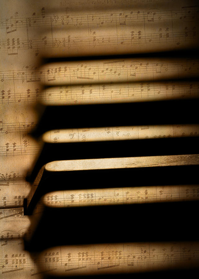 Piano music Photograph by Steve Ball