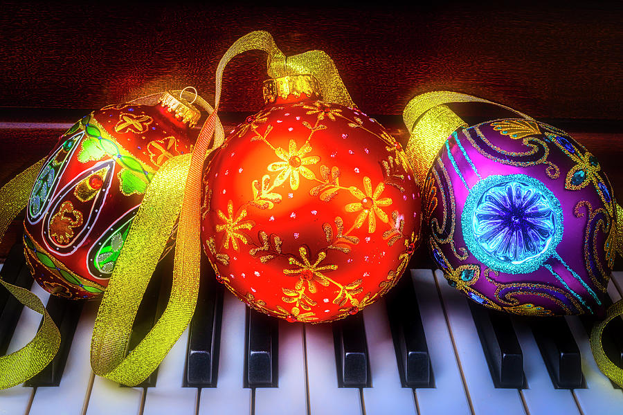 Piano Ornament Still Life Photograph by Garry Gay