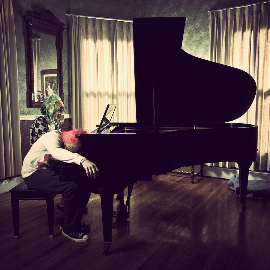 Music Photograph - Piano Scene by Dylan Murphy