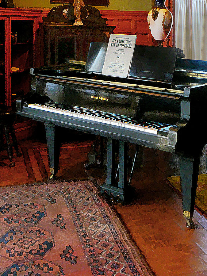 Piano With Sheet Music Photograph by Susan Savad Piano With Sheet Music Photograph by Susan Savad