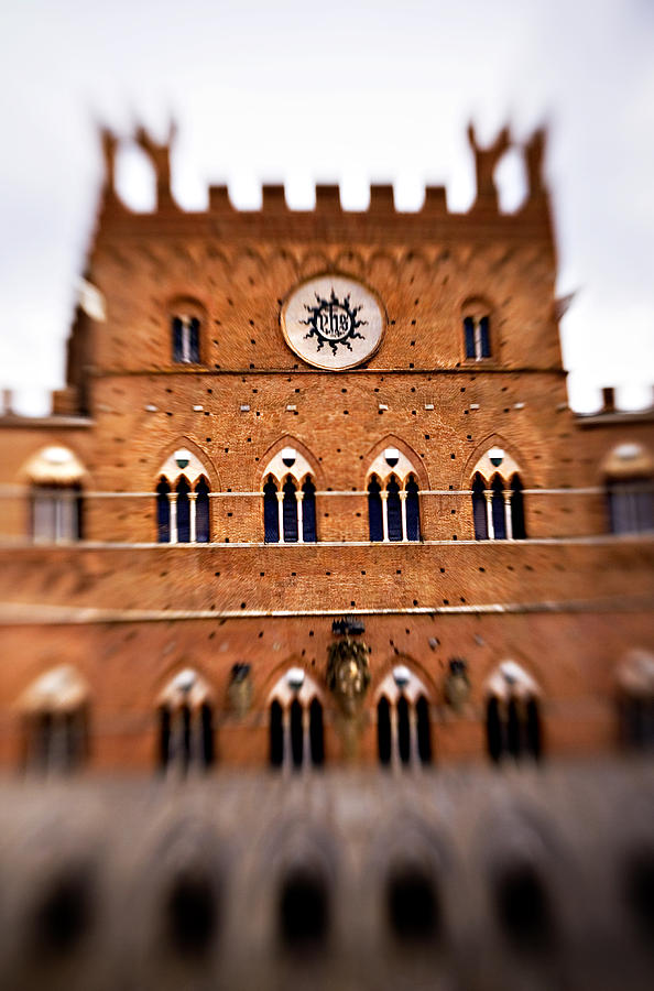 Piazza del Campo Tuscany Italy Photograph by Marilyn Hunt