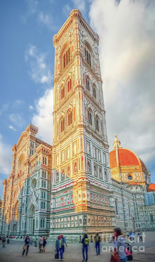 Piazza del Duomo in Florence Photograph by JR Photography