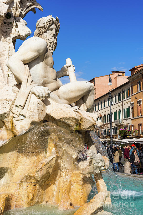 Piazza Navona Photograph by Andrew Michael