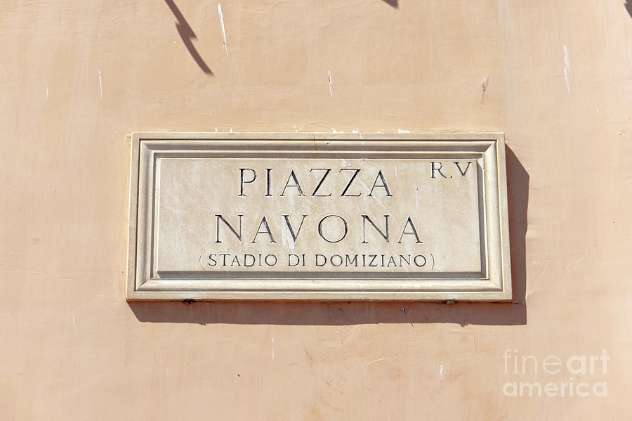 Piazza Navona Photograph by Fabrizio Ruggeri