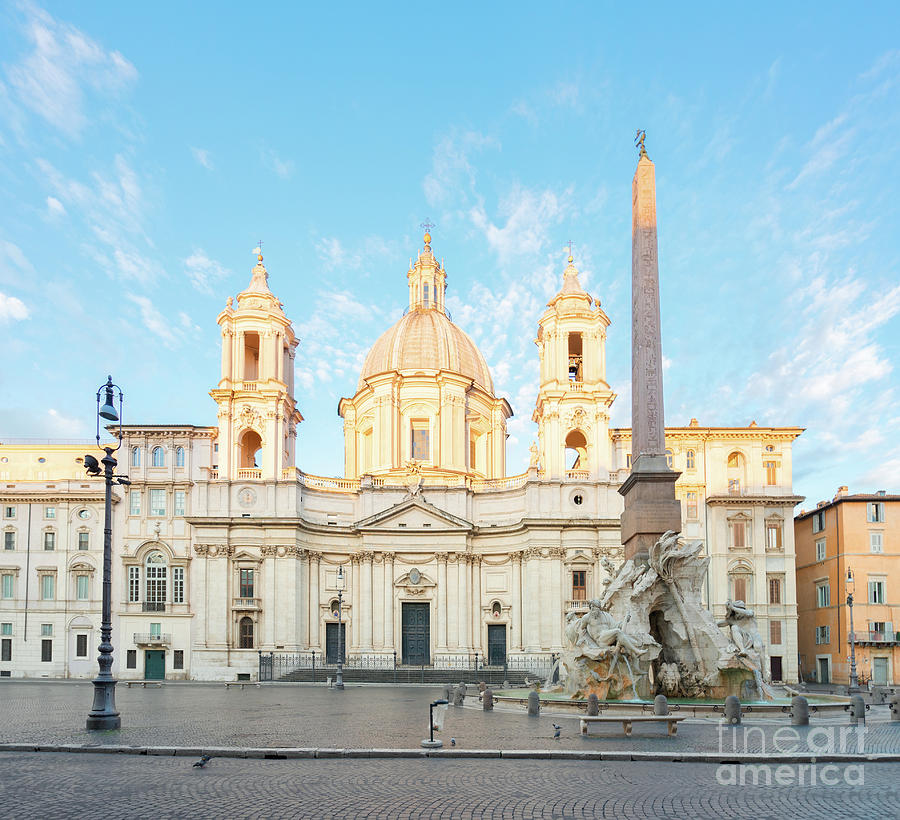 Church of Piazza Navona, Rome, Italy Photograph by Anastasy Yarmolovich