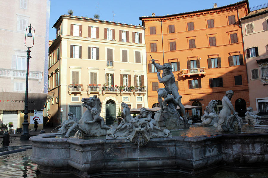 Piazza Navona Rome Photograph