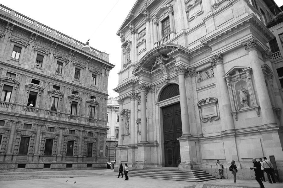 Piazza San Fedele Photograph