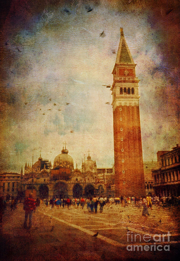 Piazza San Marco - Venice Photograph by Silvia Ganora