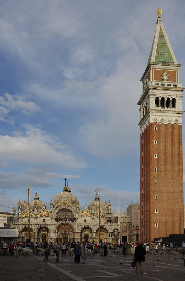 Piazza San Marco Photograph by Harold Piskiel
