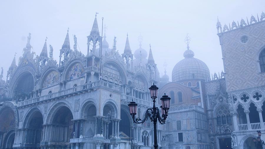 Architecture Digital Art - Piazza San Marco by Super Lovely