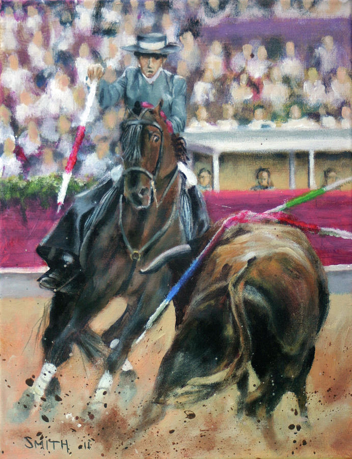 Picador Painting by Tom Smith