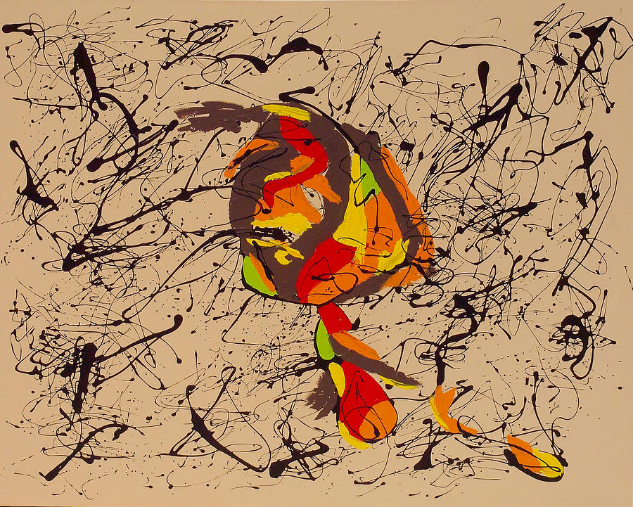 Paintings Painting - Picasso Is To Twombly by Wayne Salvatore Paintings Painting - Picasso Is To Twombly by Wayne Salvatore