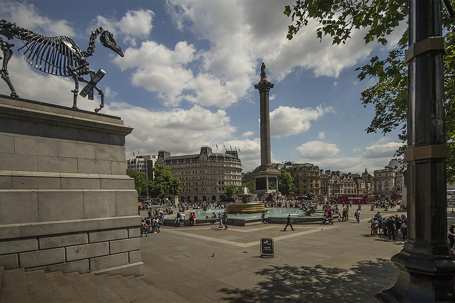 Piccadilli Square Photograph by Suanne Forster