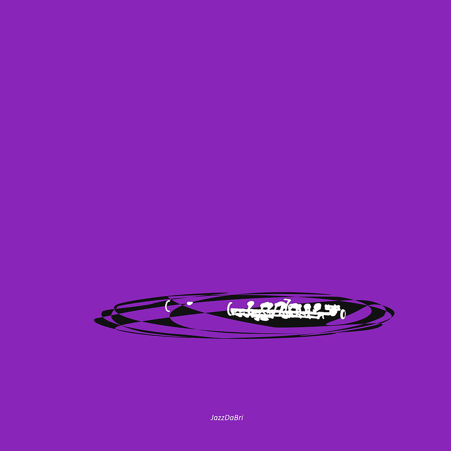 Piccolo in Purple Digital Art by David Bridburg