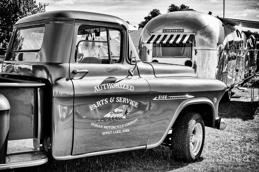 Pick up and Airstream Photograph by Tim Gainey