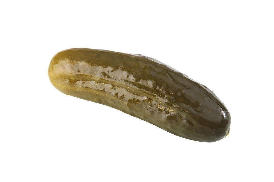 Vegetable Photograph - Pickle by Mike Ledray