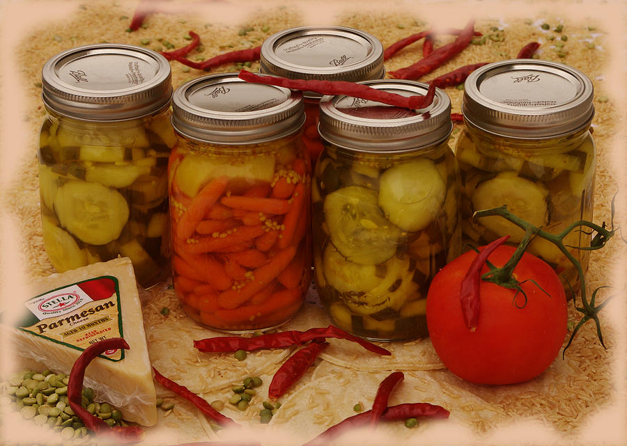 Pickled Still Life Photograph by Lori Kingston
