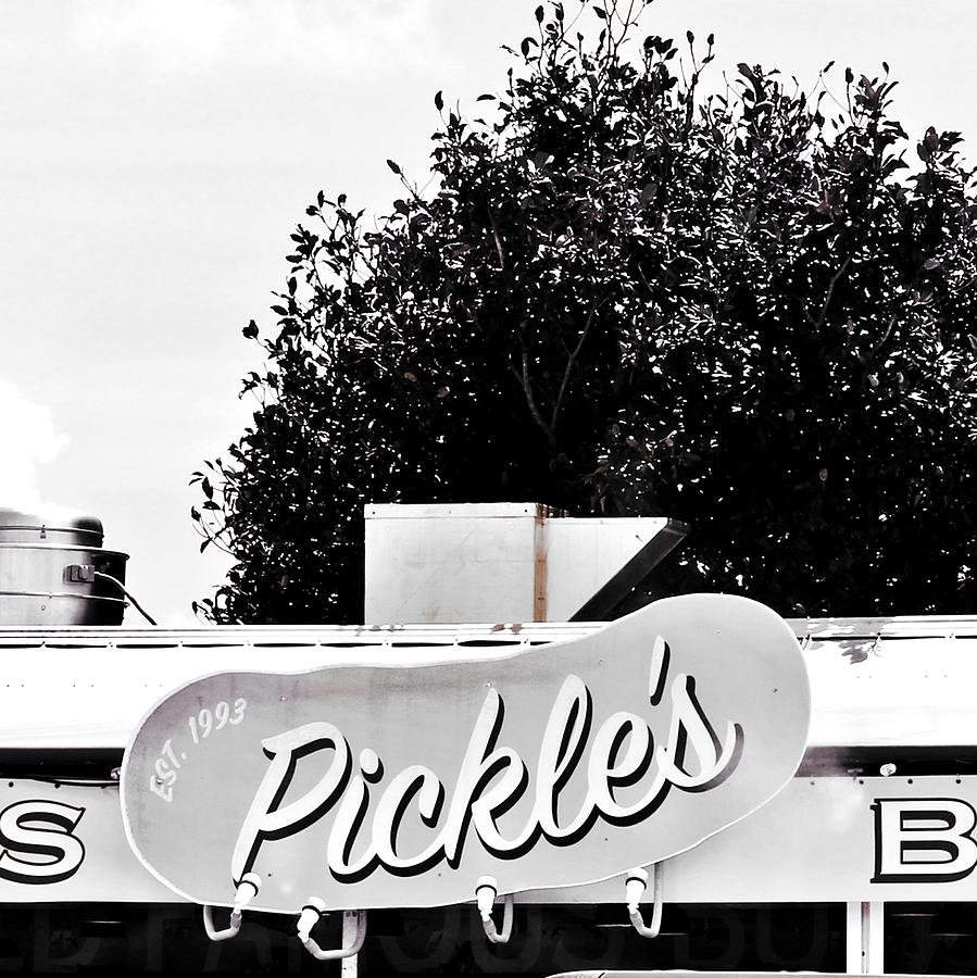 Pickles BW Photograph by Mary Pille