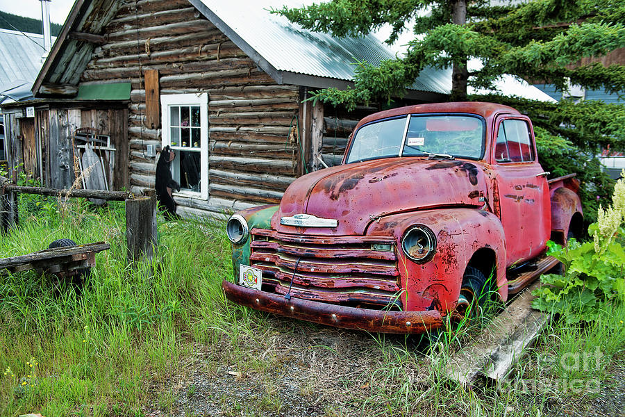 Pickup in Carcross Photograph by David Arment