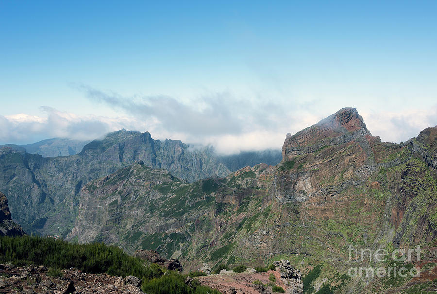 Mountain Photograph - Pico Arieiro On Madeira Island by Compuinfoto  
