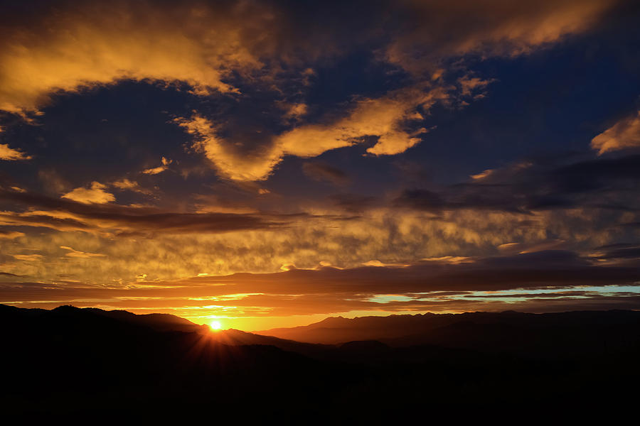 Pico Canyon Santa Clarita Sunset Photograph by Kyle Hanson