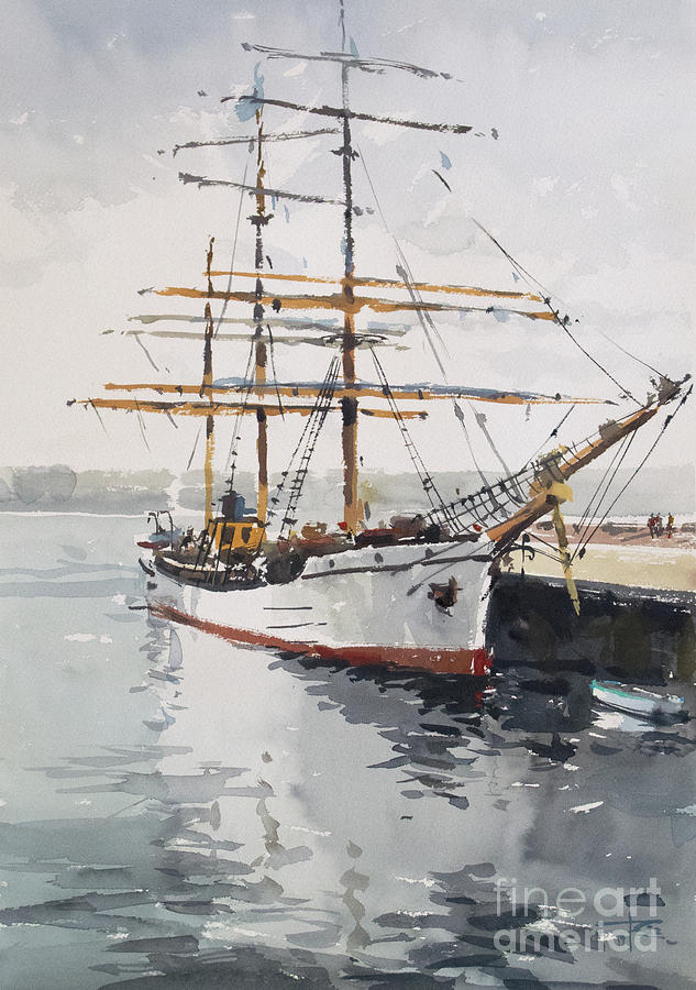 Picton Castle Tall Ship Painting