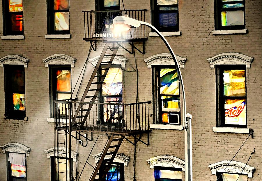 Harlem Photograph - Harlem Windows by Diana Angstadt